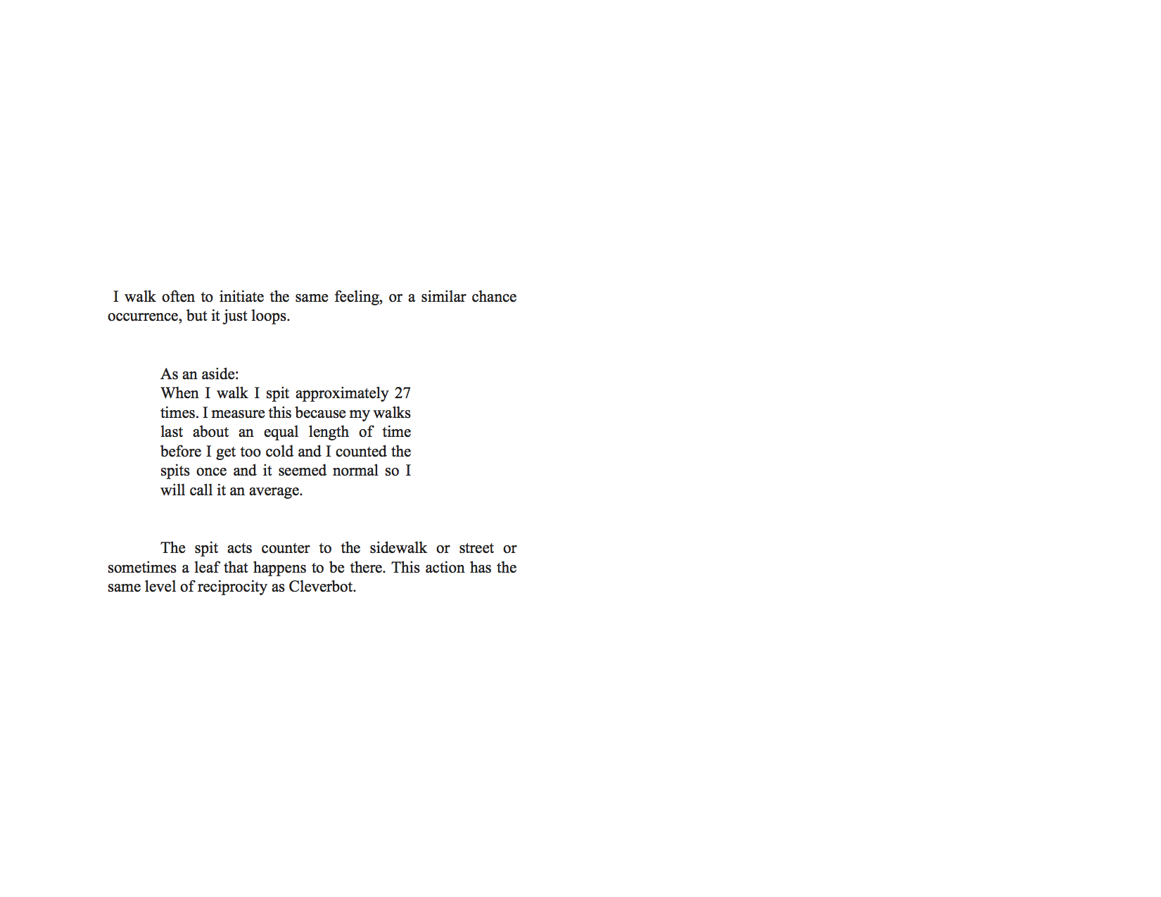 Algorithmic Conversations of Chance! With Vigor